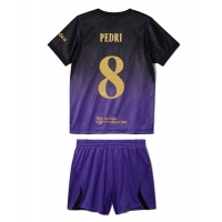 Barcelona Pedri Gonzalez #8 Bortatröja Barn 2026-27 Kortärmad (+ Korta byxor)
